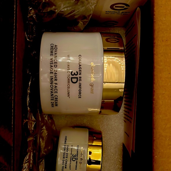 BNIB Elizabeth Grant Collagen Re-Inforce 24 hour face cream  & eye cream - Picture 1 of 2